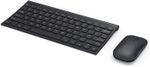 Seenda Small Wireless Keyboard and Mouse, Ultra Compact Rechargeable USB Keyboar