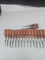 Vintage MAC Tools H2 Screwdriver Wood Handle Tools, USA Made 