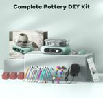 Mini Pottery Wheel Kit Electric Pottery Wheel with 8 Pottery Shaping Tools UK