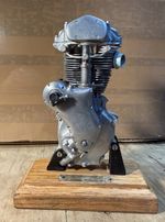 Stunning Velocette 500cc Miniature Scratch Built Model Motorcycle Engine Display