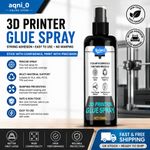 3D Printer Adhesive Spray Bed Glue PLA ABS PETG TPU Anti Warping Strong Hold