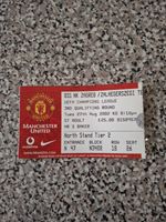 MATCH TICKET CHAMPIONS LEAGUE MAN UTD V ZALAEGERSZEGI 27th aug 2002