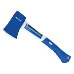 1.5lb Hand Axe Fibreglass Shaft Blue Rubber Grip Handle **lifetime Warranty**