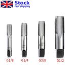 G1/8 1/4 3/8 1/2 1 HSS Taper Pipe Tap BSP Metal Screw Thread Cutting Tool