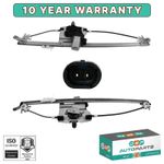 FOR VAUXHALL /OPEL VIVARO FRONT RIGHT WINDOW REGULATOR WITH 2 PIN MOTOR 91165705