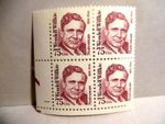 SCOTT STAMP # 2192 WENDELL WILKIE 75 CENT PLATE BLOCK - MNH