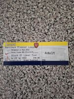 MATCH TICKET PREMIER LEAGUE ARSENAL V MAN UTD 8th nov 2008