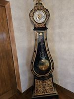 Antique Boulle TALL Case Clock-In Good Working Condition. H-219 X W-53 X D-22cm