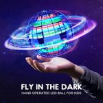 Mini Drone Quad Induction Flying Ball Hand-Controlled Shine LED Light RC UFO Toy