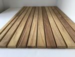 Iroko Garden Bench Slats Set of 12 Combinations 1220mm (4ft) 2 Seater