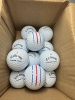 12 callaway chrome TOUR TRIPLE TRACK Pearl/a golf balls FREE POSTAGE