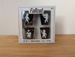 Fallout Vault Boy Shot Glass Set of 4 (2 oz) - Official Bethesda Mini Glasses