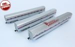 N Gauge 3x Con-Cor AMTRAK Coaches UNBOXED (May40)