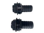 1.5" BSP Tank Connector with Hose Tail Fitting - Pond, Tank, Water Butt Outlet