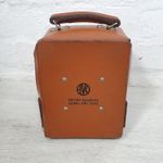 AVO Vintage Leather Electrical Case ONLY British Railways Made In England - O14