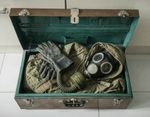 Vintage WW2 Era Mysore Steel Trunk | 58cm Storage Box
