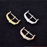 Solid Thicked Stainless Steel Watch Clasp Pin Buckle 12 14 16 18mm for Cartier 