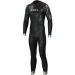 Zone3 Agile Mens Wetsuit Black Neoprene Swimming Hi Vis Waterproof Lined