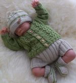 BABY KNITTING PATTERN DK 33 ALEX BABY OR REBORN DOLLS PRECIOUS NEWBORN KNITS