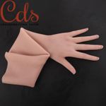 Realistic Silicone Hand Skin Old Man Gloves Hand Sleeve for Cosplay Crossdresser