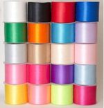 Extra Wide Sash Satin Ribbon  4 inch 100mm Wedding Gifting Cars