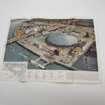 1951 London illustrated News Festival of Britain South Bank Exhibition Map 