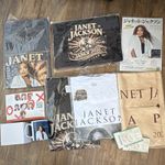 Janet Jackson Japan Tour Concert Memorabilia Bundle Pop Music Collectables