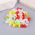 50Pcs Universal Auto Door Lock Rod Clip Driver Side Handle Retainer Fits Plastic