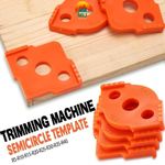 Radius Jig Router Templates Rounded Corner Trim R5 R10 R15 R20 R25 R30 R35 R40