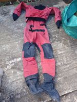 Immersion Research Devil's Club Drysuit, size medium, cherry red