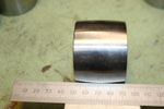 STATIONARY ENGINE FLAT BELT PULLEY CROWNED BARREL ROLLER DRIVE  STAINLESS DRIVE