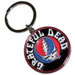 Grateful Dead Steal Your Face Logo Keychain One Size