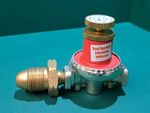 Continental 0 - 2 bar Adjustable Propane Gas Regulator 8kg/h with 1/4 bsp Outlet