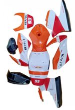 Mini Pocket Bike Motorcycle Plastics Fairing Kit Full Complete Plastic Kit 49cc