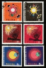 Poland: Complete Set: International Years of the Quiet Sun 1965 3