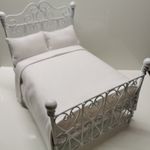 Dolls House Bedding Set -1/12 Scale to fit  Double Bed