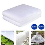 2m x20m-30gsm Frost Fleece Plant Protection Garden Cover Winter Horticultural UK