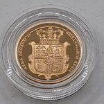 2025 Anniversary full gold Proof Sovereign Coin