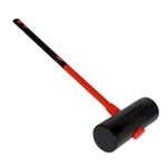 Heavy Duty 6kg Rubber Paving Maul Fibreglass Slab Hammer Kerb Flagstone Mallet