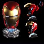 NEW Iron Man Mk50 Helmet 1/1 Wearable COS Remote Touch Voice Control Gift 60cm