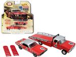 FORD F350 RAMP TRUCK & '67 MERCURY #15 PARNELLI JONES 1/64 GREENLIGHT/ACME 51343