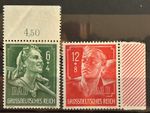 1944 German Stamps set - RAD Labour Corps MNH Mint /529