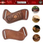 TOURBON Vintage Leather Folding Blade Knife Sheath Belt Pouch Pocket Knives Case