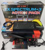 Sinclair ZX Spectrum +3 Boxed With Light Gun, Game & Cables - Tested & Working