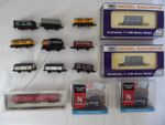 14  N gauge freight wagons Grafar Lima Dapol Wrenn *100% charity*