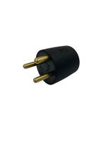 Danish MAINS RE WIREABLE PLUG BLACK
