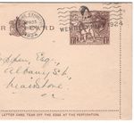 GB 1924 WEMBLEY FDC 1½d Letter-Card EXHIBITION Stationery First Day Cover MA1921