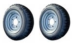 2 x 185/70R13C 106/104N trailer tyre Wheel 5 Stud 6.5" PCD, KENDA MASTERTRAIL XC