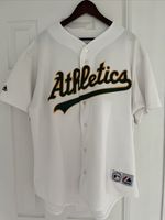 VINTAGE OAKLAND ATHLETICS BASEBALL HOME JERSEY MADE IN USA MAJESTIC SIZE XL
