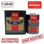 NOVOL FOR CLASSIC CAR PREMIUM CSR CLEARCOAT LACQUER KIT 3:1 SET